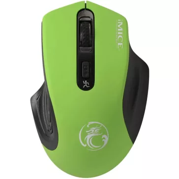 iMICE E-1800 vezeték nélküli optikai egér zöld